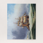 ライト島パイロット船1887 ジグソーパズル (縦)