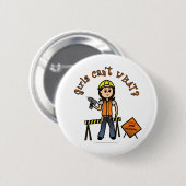 ライト建築 缶バッジ (正面&裏面)