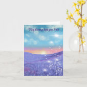 ライト恵みカード カード (黄色い花)