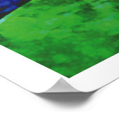 ライト抽象芸術11:ハートの神殿 ポスター (角)