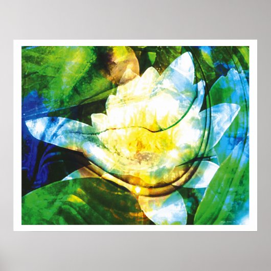 ライト抽象芸術11:ハートの神殿 ポスター (正面)