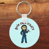 ライト整備士ガール キーホルダー (正面)