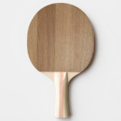 ライト樺の木ウッド 卓球ラケット (正面)