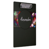 ライト白熱［赤熱］光を放つクリップボード クリップボード (右)