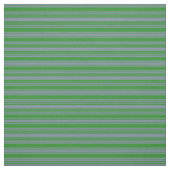 ライト石板グレーと森の緑の線 ファブリック (見本)