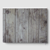 ライト素朴ウッド結婚ズ ゲストブック (裏面)