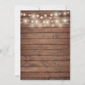 ライト素朴ブランチとバブリーブライダルシャワー 招待状 (裏面)