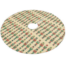 ライト背景のクリスマスナッツクラッカー