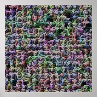 ライト迷路 ポスター