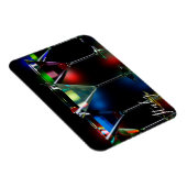 ライト違う付きマルティーニ眼鏡のカクテル マグネット (右側)