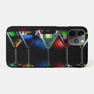 ライト違う付きマルティーニ眼鏡のカクテル iPhone 11 PROケース