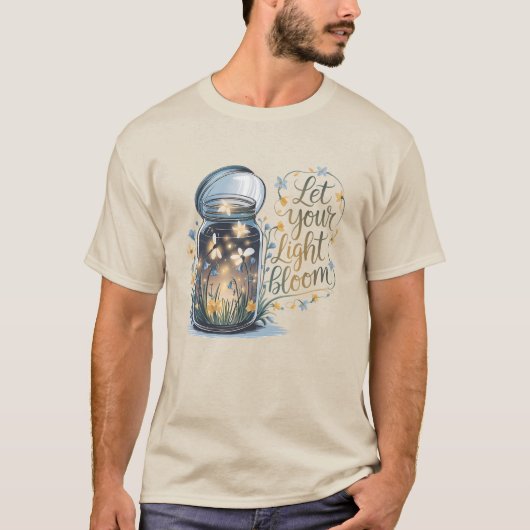 ライト開花 Tシャツ (正面)