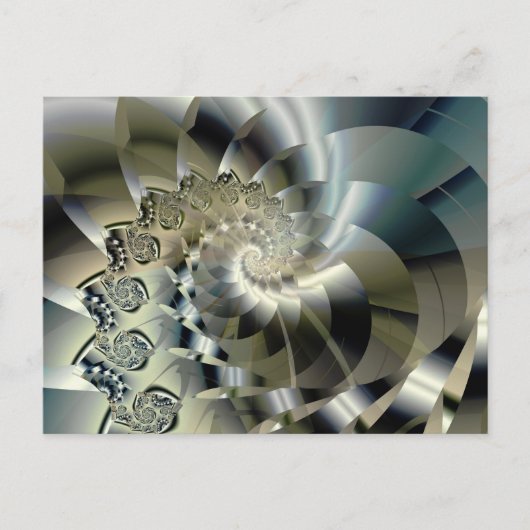 ライト2再訪モダン抽象芸術 ポストカード (正面)