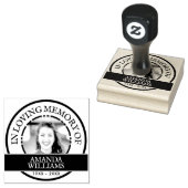 ライト |カスタム記念モダン文字 ラバースタンプ (押印)