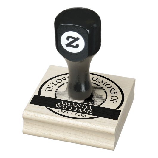ライト |カスタム記念モダン文字 ラバースタンプ (スタンプ)