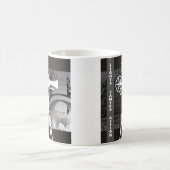 ライト、カメラ、アクション映画のテーマのコーヒー・マグ コーヒーマグカップ (中央)