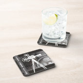 ライト、カメラ、アクション映画のテーマのプラスチックコースター コースター (右側)