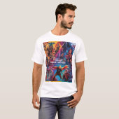 🎬ライト、カメラ、アクション!ファンムービーの探索 Tシャツ (正面フル)