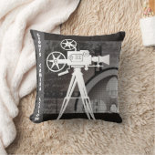 ライト、カメラ、行為16x16の枕 クッション (ブランケット)