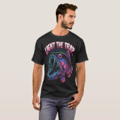 ライト・ザ・トラップ深海モンスターフィッシュ Tシャツ (正面フル)