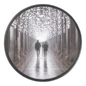 ライト、シャドウ、シンメトリ – セピア アイスホッケーパック (正面)