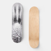 ライト、シャドウ、シンメトリ – セピア スケートボード (正面)