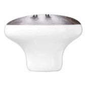 ライト、シャドウ、シンメトリ – セピア セラミックノブ (側面)