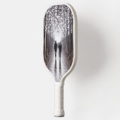 ライト、シャドウ、シンメトリ – セピア ピックルボールラケット (左)