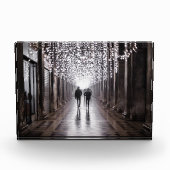 ライト、シャドウ、シンメトリ – セピア フォトブロック (正面)