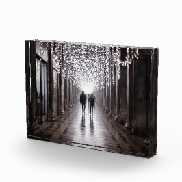 ライト、シャドウ、シンメトリ – セピア フォトブロック