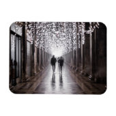 ライト、シャドウ、シンメトリ – セピア マグネット (横)