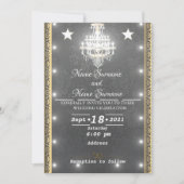 ライト・シャンデリア 招待状 (正面)