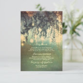 ライト ツリー ブランチ ウェディング 詳細 挿入 エンクロージャーカード (スタンド正面)