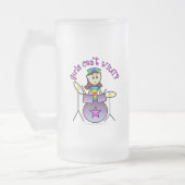 ライト·ドラマー·ガール フロストグラスビールジョッキ (左)