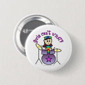 ライト·ドラマー·ガール 缶バッジ (正面&裏面)