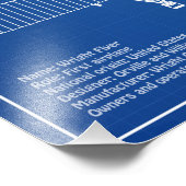 ライト・フライヤー – 飛行機の設計図スケッチ計画AD フォトプリント            (角)