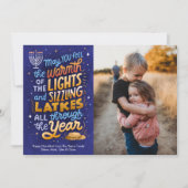 ライト&ラッツキーワンフォトハヌカー シーズンカード (正面)