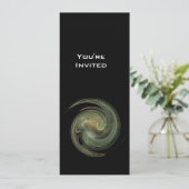 ライト ヴォルテックス  明るい黄色 白 灰色 黒 招待状 (スタンド正面)