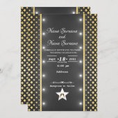 ライト 招待状 (正面/裏面)