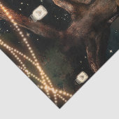 ライト&素朴メイソン・ジャースの夜の木結婚 薄葉紙 (詳細)