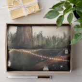 ライト&素朴メイソン・ジャースの夜の木結婚 薄葉紙 (ギフト)