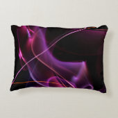 ライト.線抽象，空気，建築，アート，アストロ アクセントクッション (裏面)