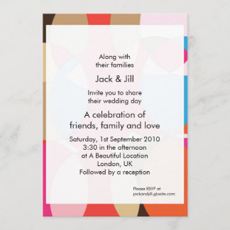 ライト 5x7 招待状