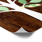 ライト – 75シグネチャーゲストブック代替 ポスター (角)