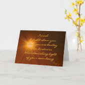 ライト… Hafizのあなたの驚くほど引用文。 カード (黄色い花)