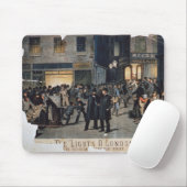 「ライトO」ロンドン」(色のlitho) マウスパッド (マウス)