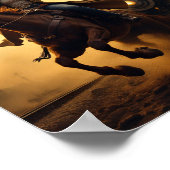 ライドまたはダイ – 恐れを知らない女性のカーボーイウェスタンポスター ポスター (角)