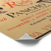 ライドウィズパンチョヴィラオールド ポスター (角)