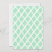 ライドオンオーバーサイクリング誕生日招待状 |ミント 招待状 (裏面)