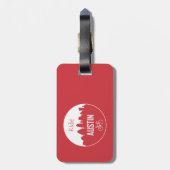 ライドオースティン ラゲッジタグ (裏面縦)